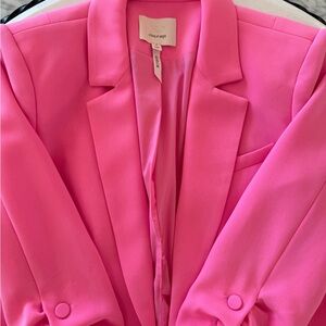 Cinq à Sept Vibrant Pink Blazer